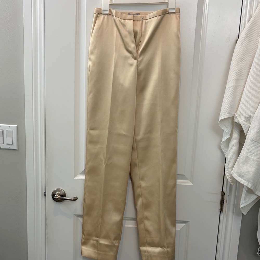 H&M Cream Women's Trousers